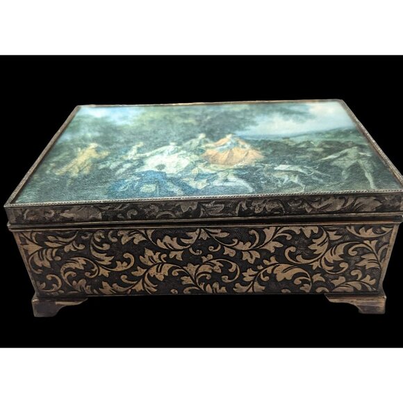 Vintage Schmid Brothers Music Box - Picture 2 of 14